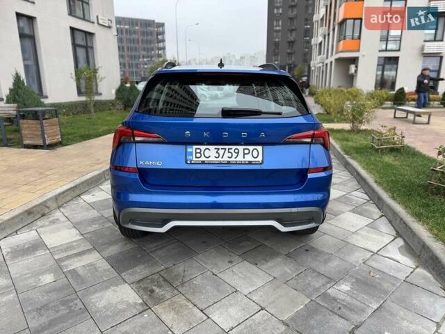 Синий Шкода KAMIQ, объемом двигателя 1.6 л и пробегом 26 тыс. км за 21500 $, фото 5 на Automoto.ua