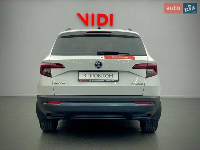 Белый Шкода Karoq, объемом двигателя 1.5 л и пробегом 116 тыс. км за 20872 $, фото 5 на Automoto.ua