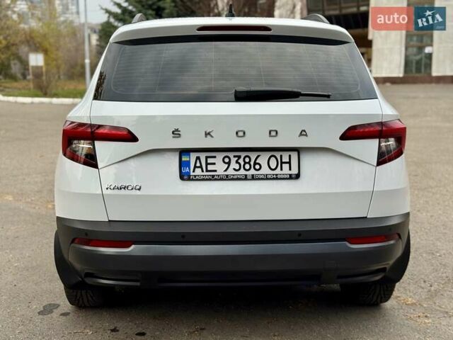 Білий Шкода Karoq, об'ємом двигуна 1.4 л та пробігом 62 тис. км за 22700 $, фото 3 на Automoto.ua