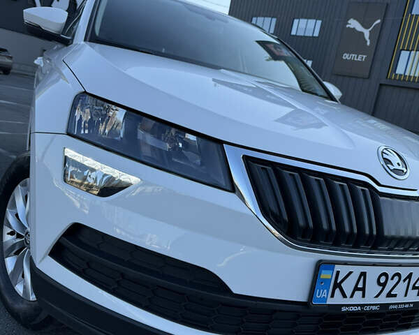 Белый Шкода Karoq, объемом двигателя 2 л и пробегом 78 тыс. км за 22000 $, фото 1 на Automoto.ua