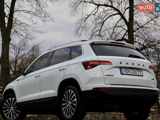 Білий Шкода Karoq, об'ємом двигуна 2 л та пробігом 88 тис. км за 29800 $, фото 18 на Automoto.ua