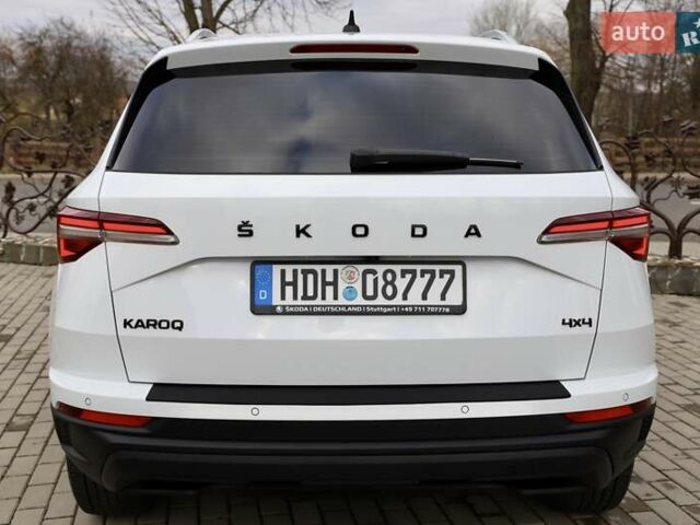 Білий Шкода Karoq, об'ємом двигуна 2 л та пробігом 88 тис. км за 29800 $, фото 16 на Automoto.ua