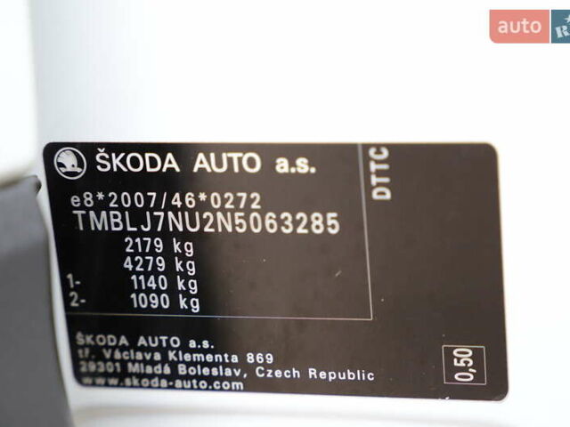 Білий Шкода Karoq, об'ємом двигуна 2 л та пробігом 88 тис. км за 29800 $, фото 142 на Automoto.ua