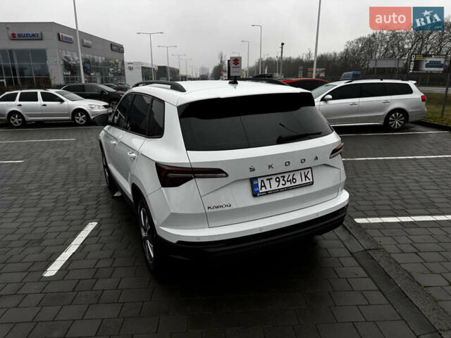 Білий Шкода Karoq, об'ємом двигуна 1.4 л та пробігом 68 тис. км за 24450 $, фото 19 на Automoto.ua