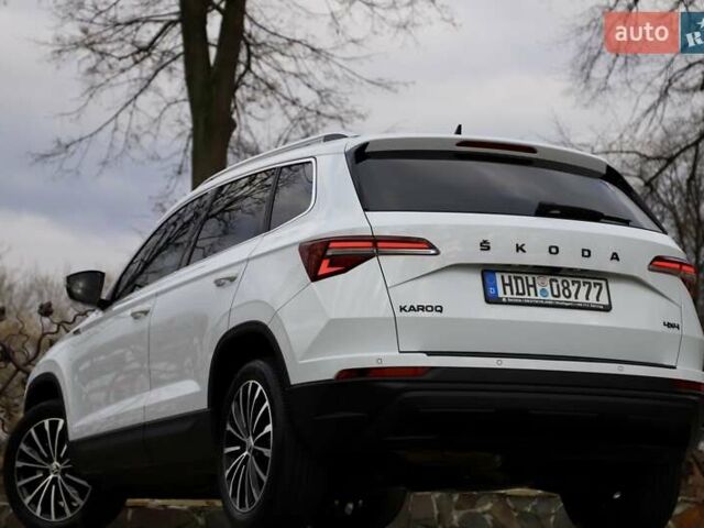 Білий Шкода Karoq, об'ємом двигуна 2 л та пробігом 88 тис. км за 29800 $, фото 13 на Automoto.ua