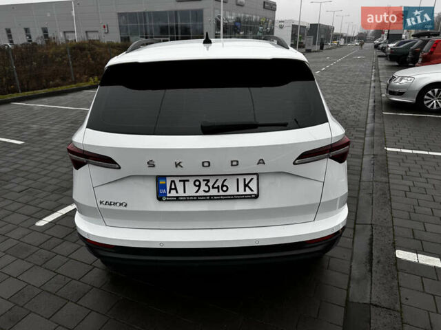 Білий Шкода Karoq, об'ємом двигуна 1.4 л та пробігом 68 тис. км за 24450 $, фото 18 на Automoto.ua
