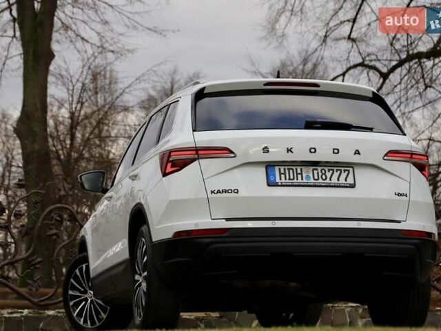 Білий Шкода Karoq, об'ємом двигуна 2 л та пробігом 88 тис. км за 29800 $, фото 43 на Automoto.ua
