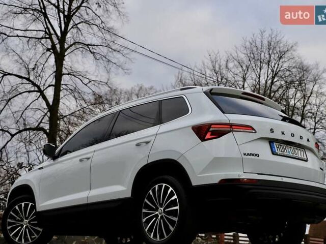 Білий Шкода Karoq, об'ємом двигуна 2 л та пробігом 88 тис. км за 29800 $, фото 46 на Automoto.ua
