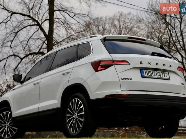 Білий Шкода Karoq, об'ємом двигуна 2 л та пробігом 88 тис. км за 29800 $, фото 47 на Automoto.ua