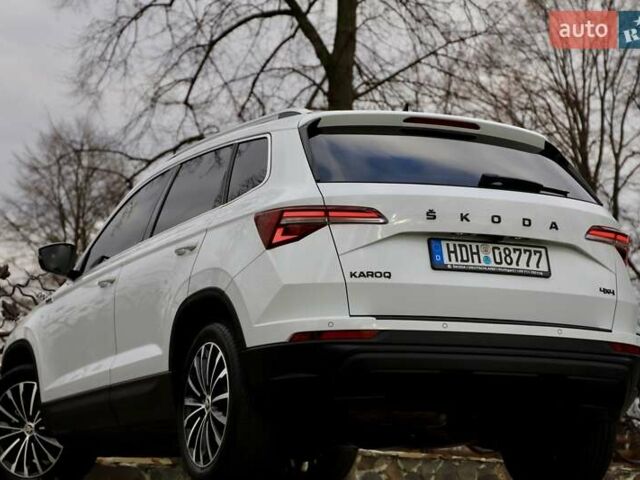 Білий Шкода Karoq, об'ємом двигуна 2 л та пробігом 88 тис. км за 29800 $, фото 48 на Automoto.ua