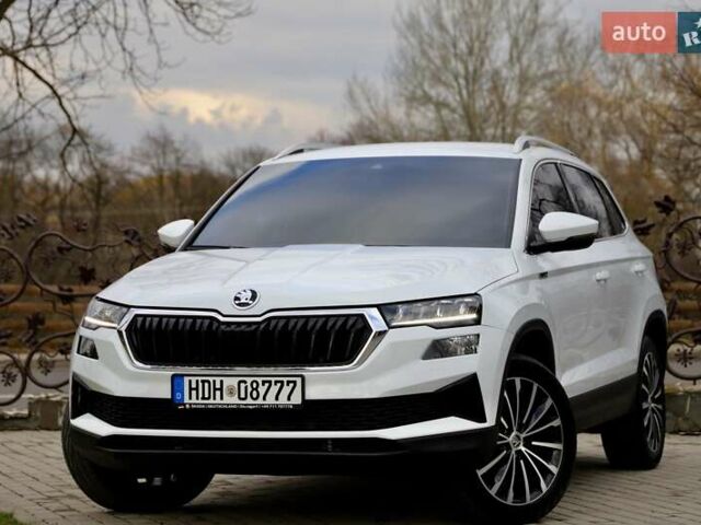 Білий Шкода Karoq, об'ємом двигуна 2 л та пробігом 88 тис. км за 29800 $, фото 29 на Automoto.ua