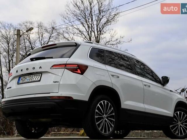 Білий Шкода Karoq, об'ємом двигуна 2 л та пробігом 88 тис. км за 29800 $, фото 14 на Automoto.ua