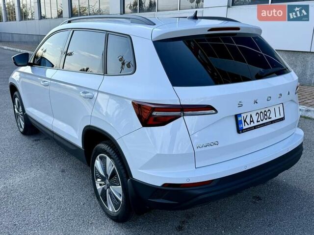 Білий Шкода Karoq, об'ємом двигуна 1.4 л та пробігом 23 тис. км за 27800 $, фото 4 на Automoto.ua