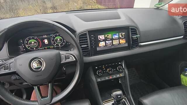 Чорний Шкода Karoq, об'ємом двигуна 1.6 л та пробігом 168 тис. км за 22100 $, фото 6 на Automoto.ua