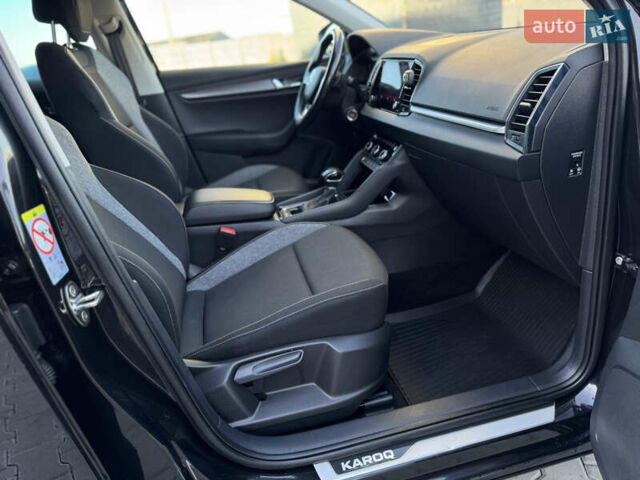 Чорний Шкода Karoq, об'ємом двигуна 2 л та пробігом 187 тис. км за 23499 $, фото 47 на Automoto.ua