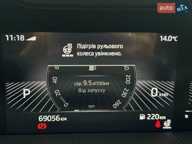 Чорний Шкода Karoq, об'ємом двигуна 1.4 л та пробігом 69 тис. км за 25999 $, фото 33 на Automoto.ua