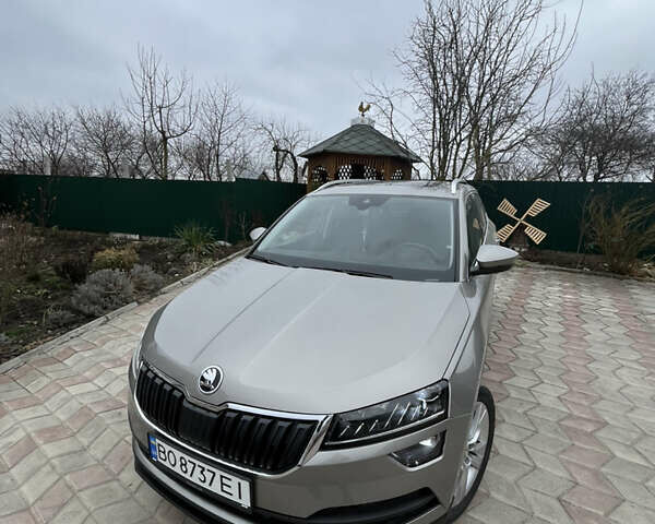 Серый Шкода Karoq, объемом двигателя 1.5 л и пробегом 260 тыс. км за 19999 $, фото 12 на Automoto.ua