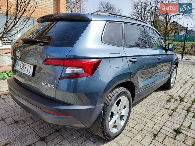Сірий Шкода Karoq, об'ємом двигуна 1.5 л та пробігом 82 тис. км за 21500 $, фото 16 на Automoto.ua