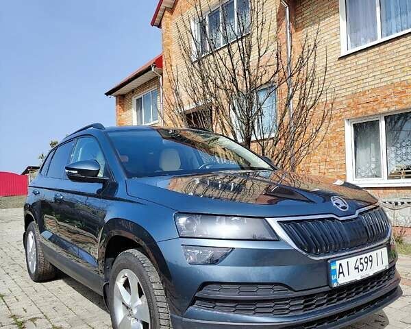 Сірий Шкода Karoq, об'ємом двигуна 1.5 л та пробігом 75 тис. км за 21500 $, фото 6 на Automoto.ua