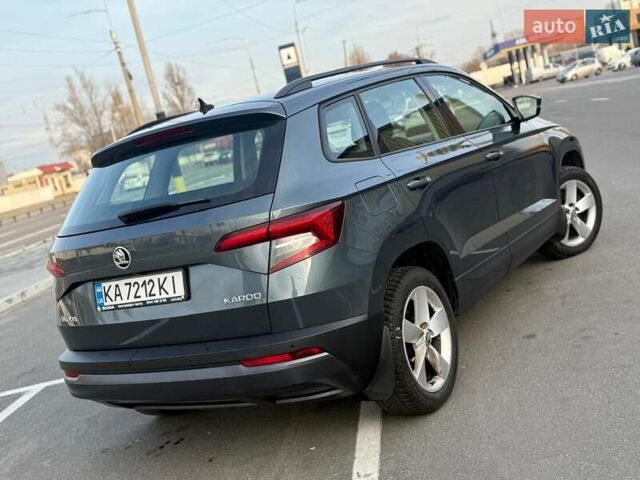 Сірий Шкода Karoq, об'ємом двигуна 1.5 л та пробігом 137 тис. км за 19900 $, фото 14 на Automoto.ua
