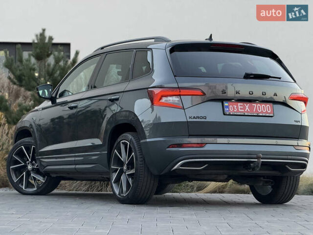 Серый Шкода Karoq, объемом двигателя 2 л и пробегом 165 тыс. км за 31300 $, фото 9 на Automoto.ua