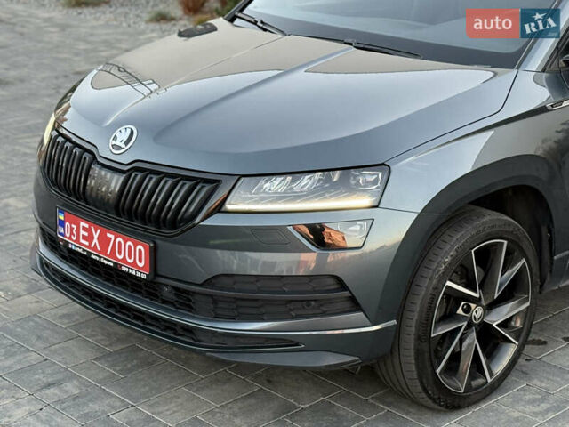 Серый Шкода Karoq, объемом двигателя 2 л и пробегом 165 тыс. км за 31300 $, фото 37 на Automoto.ua