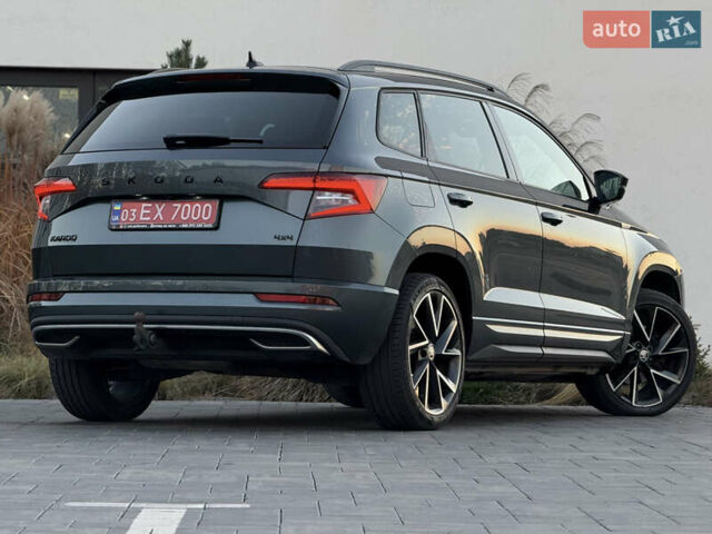 Серый Шкода Karoq, объемом двигателя 2 л и пробегом 165 тыс. км за 31300 $, фото 86 на Automoto.ua