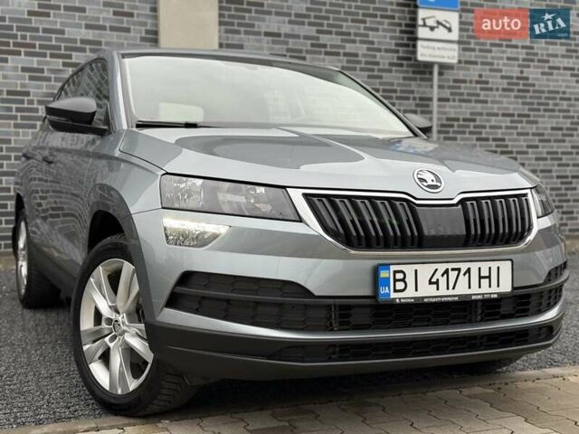 Серый Шкода Karoq, объемом двигателя 1.4 л и пробегом 47 тыс. км за 21800 $, фото 1 на Automoto.ua