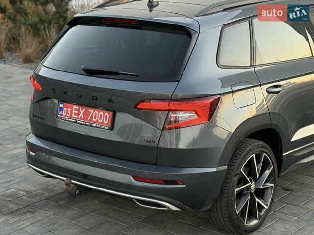 Серый Шкода Karoq, объемом двигателя 2 л и пробегом 165 тыс. км за 31300 $, фото 29 на Automoto.ua
