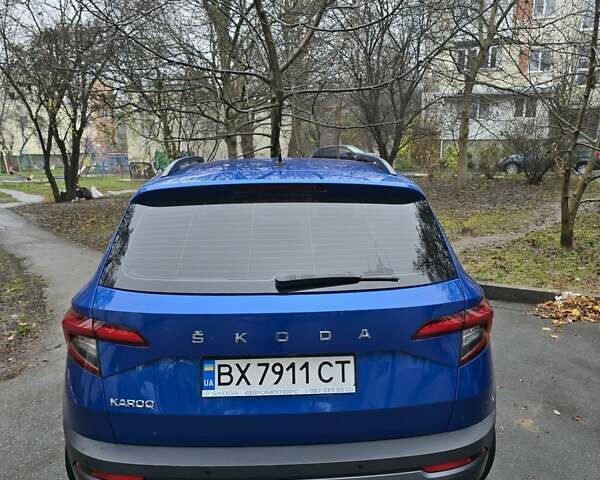 Синій Шкода Karoq, об'ємом двигуна 1.5 л та пробігом 66 тис. км за 21000 $, фото 2 на Automoto.ua