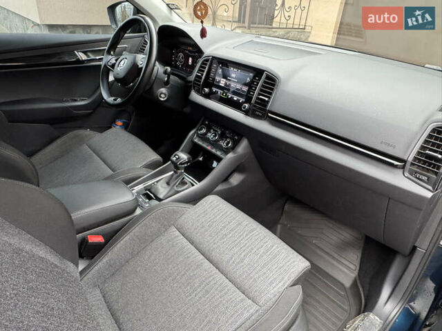 Синій Шкода Karoq, об'ємом двигуна 1.97 л та пробігом 72 тис. км за 31200 $, фото 10 на Automoto.ua