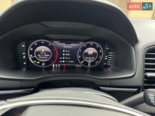 Синій Шкода Karoq, об'ємом двигуна 1.97 л та пробігом 72 тис. км за 31200 $, фото 22 на Automoto.ua