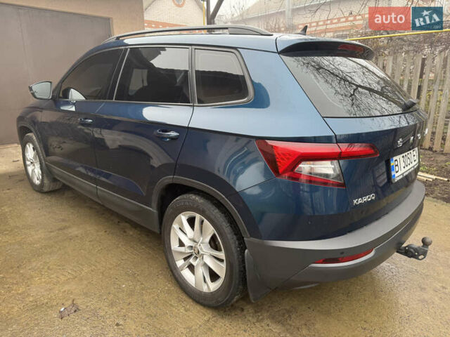 Синій Шкода Karoq, об'ємом двигуна 1.97 л та пробігом 72 тис. км за 31200 $, фото 1 на Automoto.ua