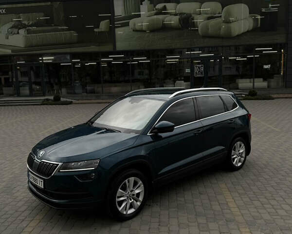 Синий Шкода Karoq, объемом двигателя 1.4 л и пробегом 80 тыс. км за 23499 $, фото 4 на Automoto.ua