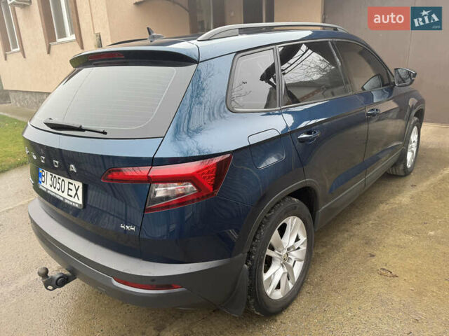 Синій Шкода Karoq, об'ємом двигуна 1.97 л та пробігом 72 тис. км за 31200 $, фото 4 на Automoto.ua