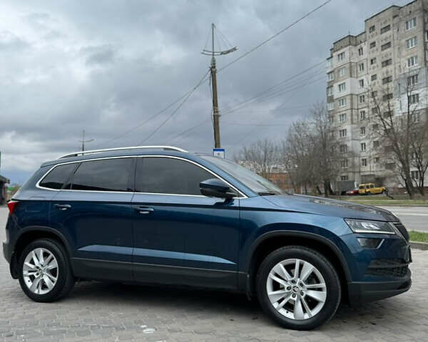 Синий Шкода Karoq, объемом двигателя 1.4 л и пробегом 80 тыс. км за 23499 $, фото 3 на Automoto.ua