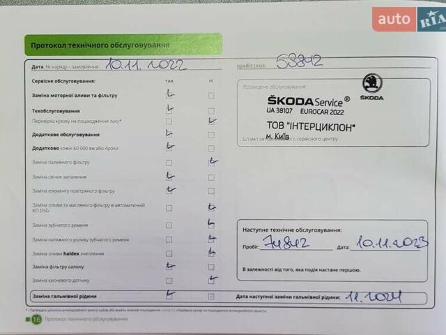 Синій Шкода Karoq, об'ємом двигуна 1.4 л та пробігом 111 тис. км за 22500 $, фото 10 на Automoto.ua