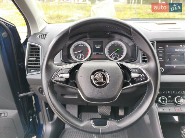 Синий Шкода Karoq, объемом двигателя 1.4 л и пробегом 51 тыс. км за 22750 $, фото 15 на Automoto.ua