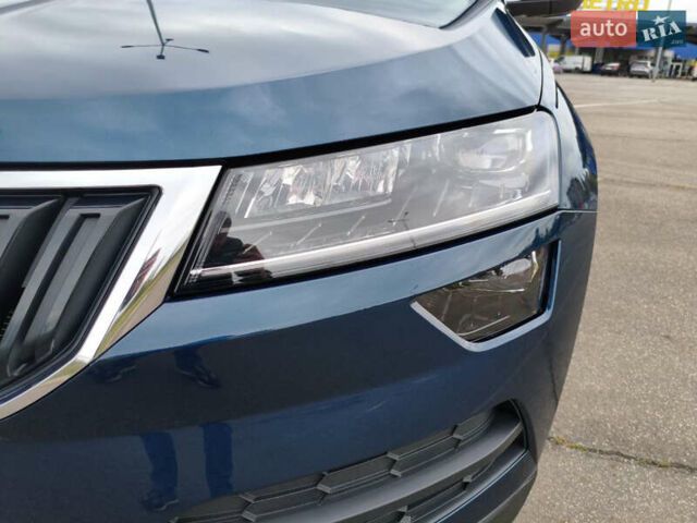 Синий Шкода Karoq, объемом двигателя 1.4 л и пробегом 51 тыс. км за 22750 $, фото 4 на Automoto.ua