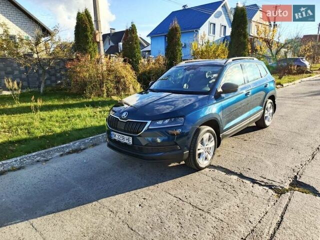 Синий Шкода Karoq, объемом двигателя 1.4 л и пробегом 21 тыс. км за 25300 $, фото 7 на Automoto.ua