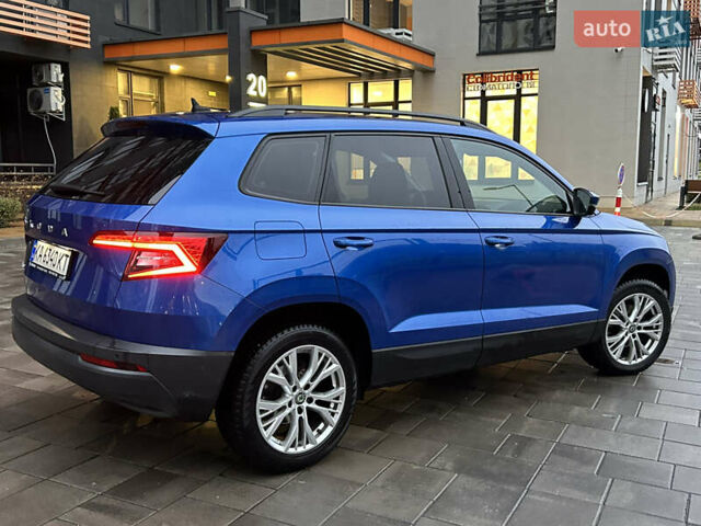 Синий Шкода Karoq, объемом двигателя 1.4 л и пробегом 57 тыс. км за 23999 $, фото 5 на Automoto.ua