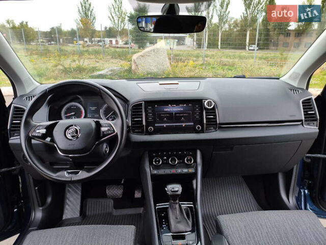 Синий Шкода Karoq, объемом двигателя 1.4 л и пробегом 51 тыс. км за 22750 $, фото 13 на Automoto.ua