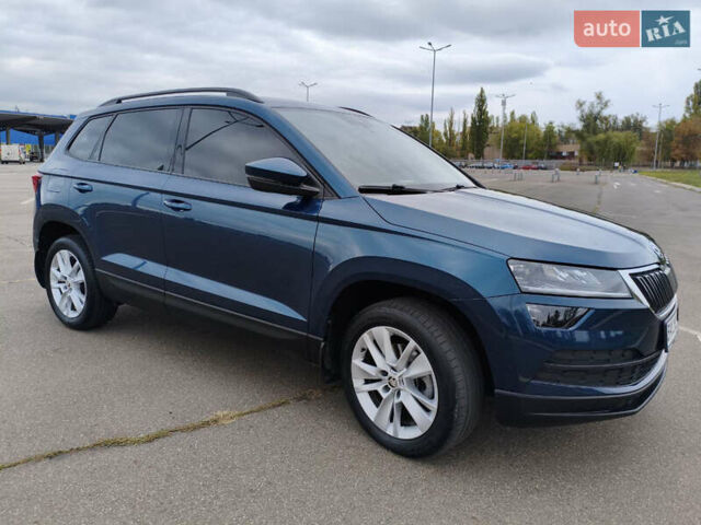 Синий Шкода Karoq, объемом двигателя 1.4 л и пробегом 51 тыс. км за 23900 $, фото 1 на Automoto.ua