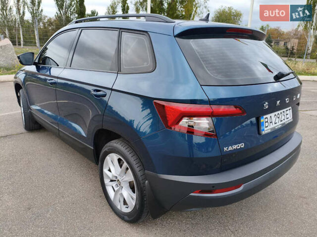 Синий Шкода Karoq, объемом двигателя 1.4 л и пробегом 51 тыс. км за 23900 $, фото 5 на Automoto.ua