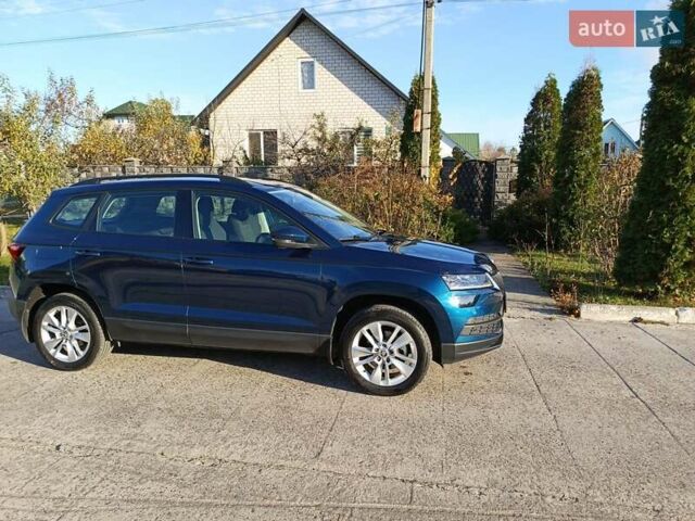 Синий Шкода Karoq, объемом двигателя 1.4 л и пробегом 21 тыс. км за 25300 $, фото 5 на Automoto.ua