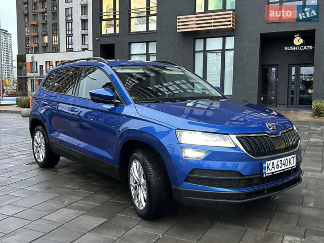 Синий Шкода Karoq, объемом двигателя 1.4 л и пробегом 57 тыс. км за 23999 $, фото 6 на Automoto.ua