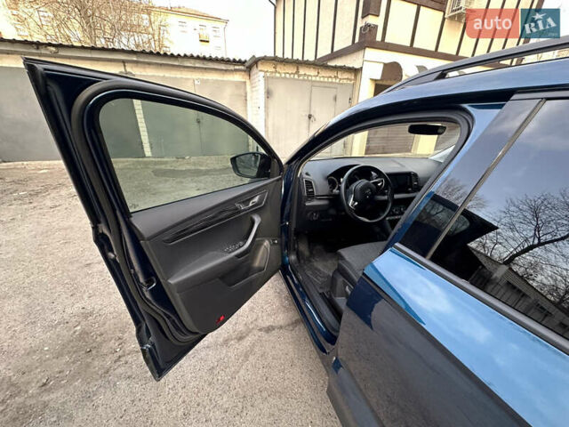 Синий Шкода Karoq, объемом двигателя 1.4 л и пробегом 25 тыс. км за 23200 $, фото 12 на Automoto.ua