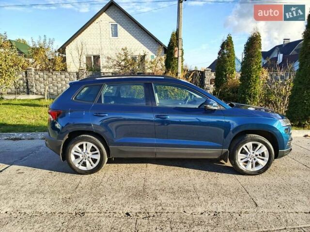 Синий Шкода Karoq, объемом двигателя 1.4 л и пробегом 21 тыс. км за 25300 $, фото 14 на Automoto.ua