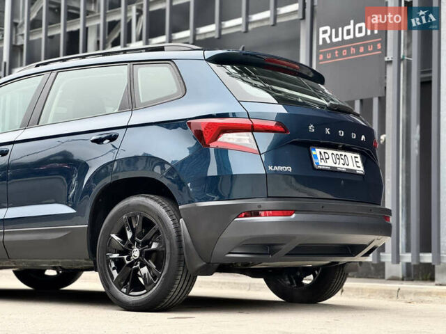 Синий Шкода Karoq, объемом двигателя 1.4 л и пробегом 19 тыс. км за 24950 $, фото 7 на Automoto.ua
