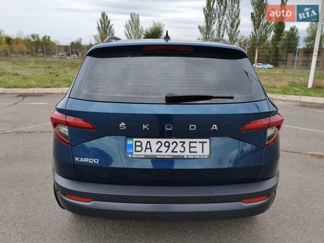 Синий Шкода Karoq, объемом двигателя 1.4 л и пробегом 51 тыс. км за 23900 $, фото 7 на Automoto.ua